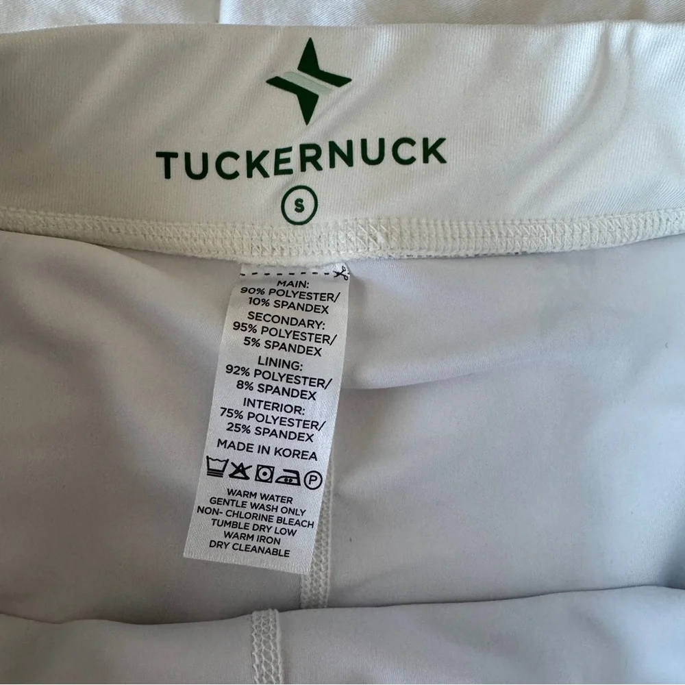 NWT Tuckernuck Tnuck Sport Naomi Tennis Skirt White Fresh Buds Floral Small - Picture 7 of 7